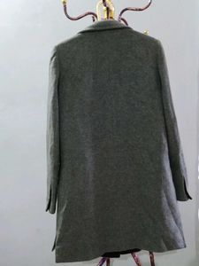wool and cashmere Gray Coat