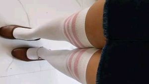 2 Cute Thigh High Socks