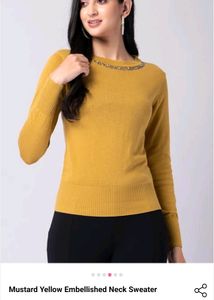 Fab alley Handwork Embroidery New Sweater For Sale