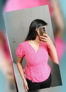 Wrap Top With Knot