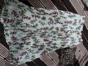 Floral Print Ethnic Skirt