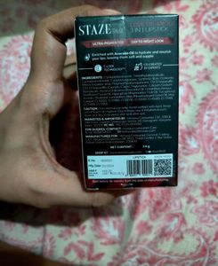 Staze 9To9 3 In 1 Matte Lipstick(03 Caramel Rose)