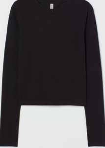 H&M Black Long Sleeve Top