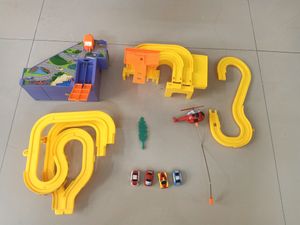 Rack Racing Car Toy Set