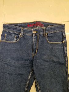 Denim Washed Blue Jeans