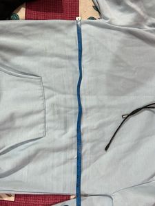 Oversized Light Blue Hoodie