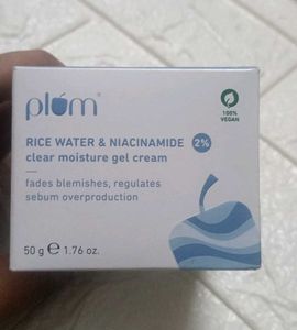 Plum Rice Water Moisture Gel Cream