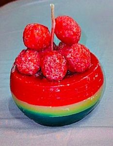 Watermelon Bowl Shaped Candle🍉✨