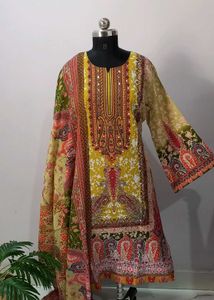 Brand New Pakistani Cotton Suit