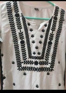 Chikankari White Kurta