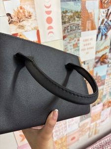Black Matte Classy Handbag