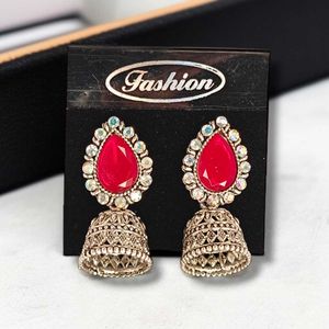 New Silver Jhumka Earrings