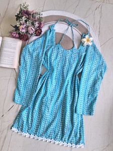 Cloudy☁️ Short Corset back kurti😍🤌🏻