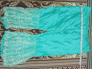 Embroidered Kurti+Salwar+Dupatta