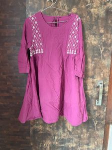 Magenta Kurta Pair