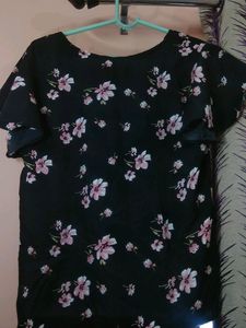 Black and Blue Top