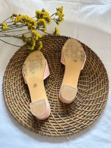 Pink Sandal Heels