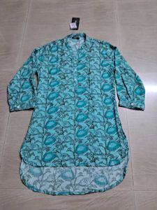 Floral Print Tunic Top