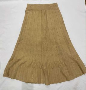 Elegant Knit Maxi Skirt