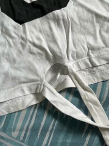 White Graphic Tee