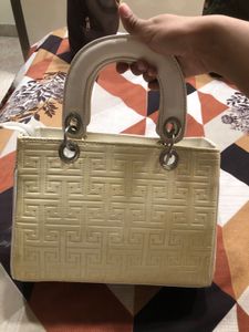 Cream Handbag