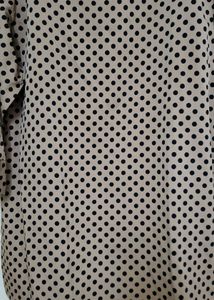 Polka Dot 3/4 Sleeve Top Never Used