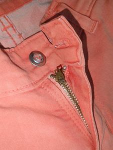 Salmon Skinny Jeans