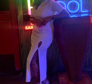Sexy Bodycon Slit Cut Dress