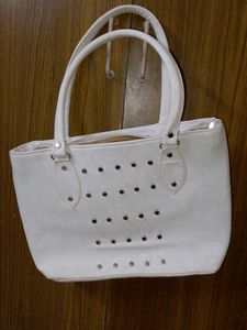 Free Lipsticks &amp; Studded White Tote Bag