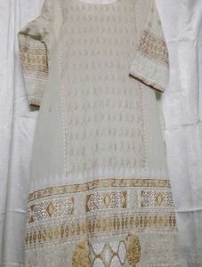 elegant printed Pakistani kurti