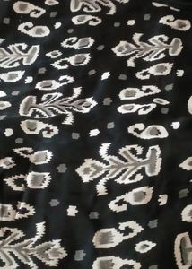 Modal Satin Fabric Block Print