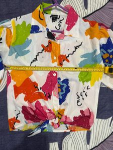 Colorful Button-Down Shirt