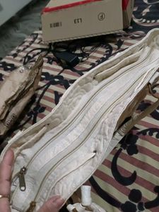 Cream Tote Handbag