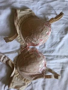 Floral Detail Bra