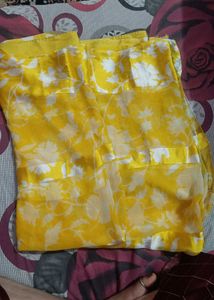 Yellow Saree