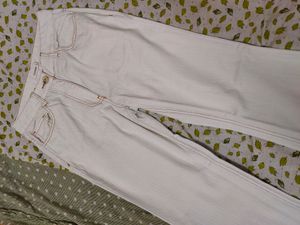 Off White Bootcut Jeans For Women