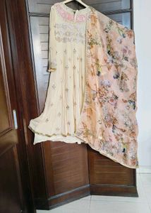 Ethnic Pure Georgette Gotta Patti Partywear Suit