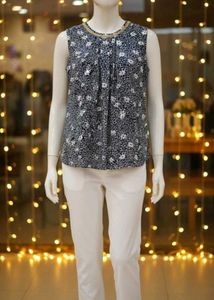 Floral Sleeveless Top