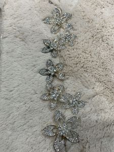Sparkling Floral Hair Vines