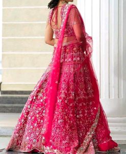 Red Bridal Lehenga Choli
