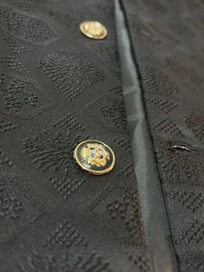 Elegant Black Ethnic Jacket