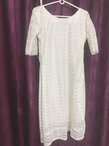 White Lace Dress