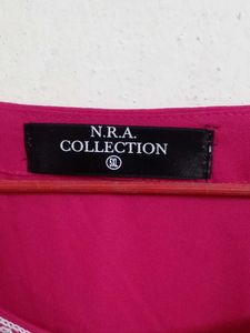 Elegant Pink Embroidered Kurta