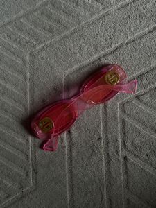 Y2k pink GUCCI Acetate Oval Sunglasses| FASHIONPHI