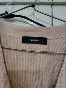 🔥Woolen blazer 😍 New Nude pink sweater overcoat