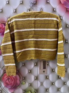 Striped Knit Cardigan
