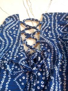 🆕 Viral Halter Neck Corset Short Kurta ✨🎀