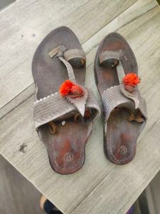 Vintage Style Leather Sandals