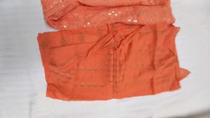 Peach Kurta Set