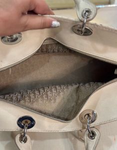 Authentic Christian Dior Cannage Top Handle Bag